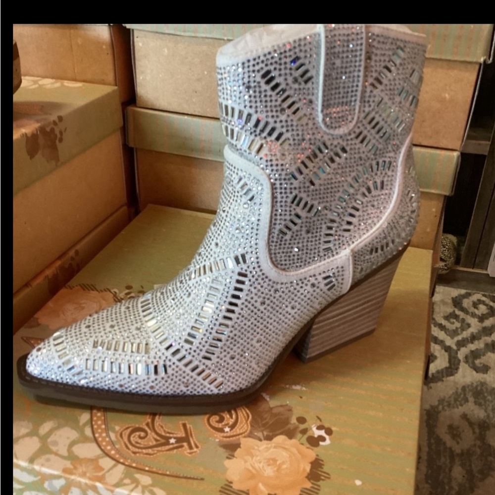 Very G Bling Booties